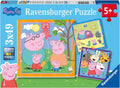 Ravensburger Puzzle „Familie und Freunde von Peppa Pig“, 3 x 49 Teile.