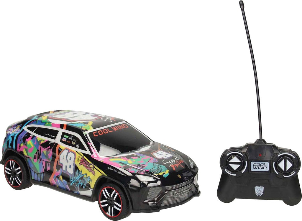 RC-Rennwagen-Körper-Graffiti