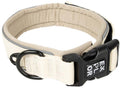 Explor duvoplus ultimate fit comfy halsband hond - zacht neopreen - reflecterend snel droog - maat l 45-51cm - antique white l