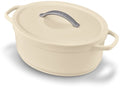 Beka plume braadpan - ø 31 cm - stoofpot - gerecycleerd gietaluminium - extra lichtgewicht - pfas-vrij - 6 l - crème