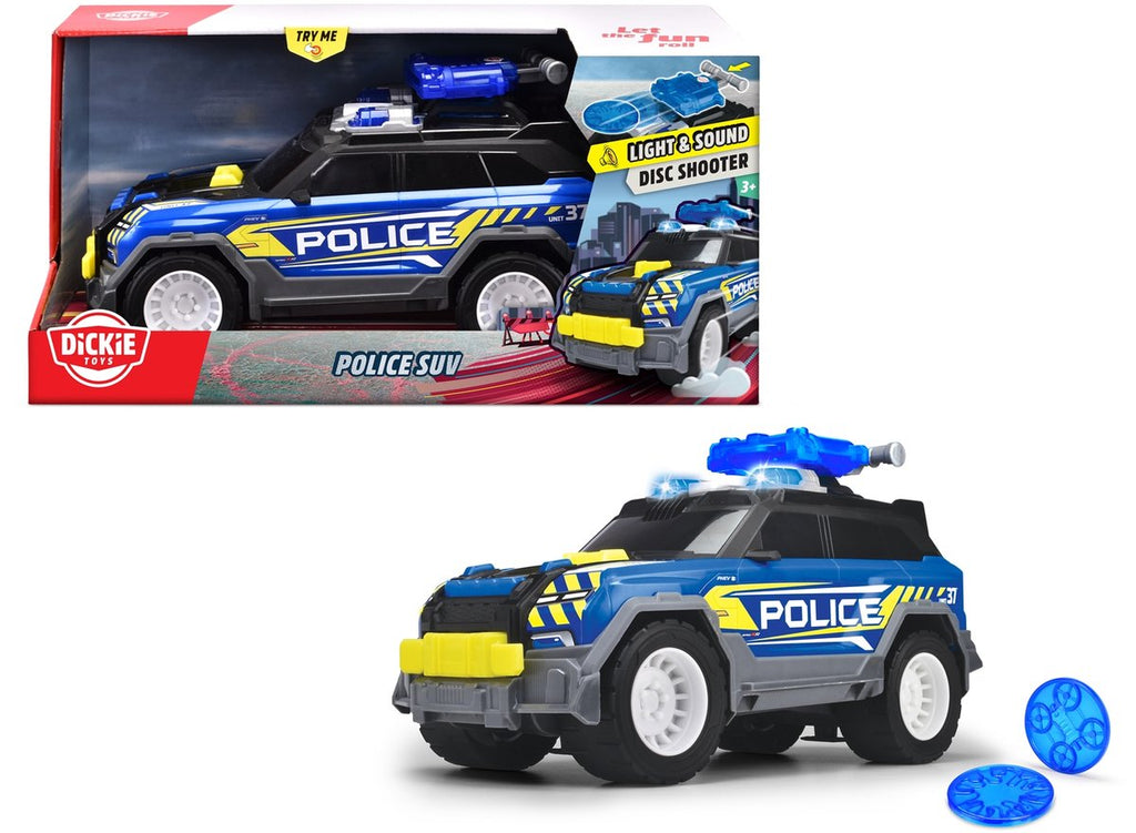 Dickie Polizei-SUV mit Licht und Ton