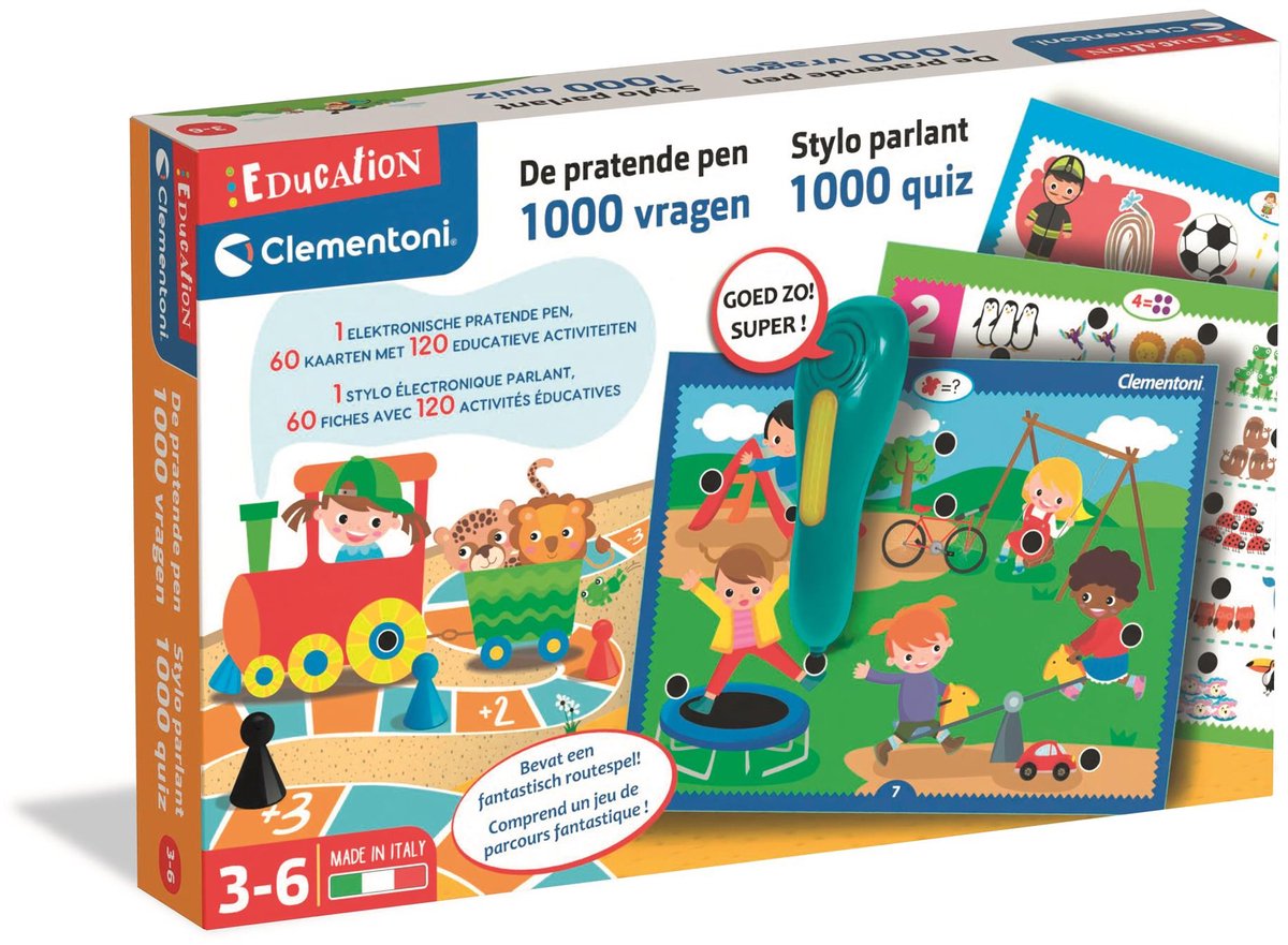 Clementoni-Erziehung – der sprechende Stift