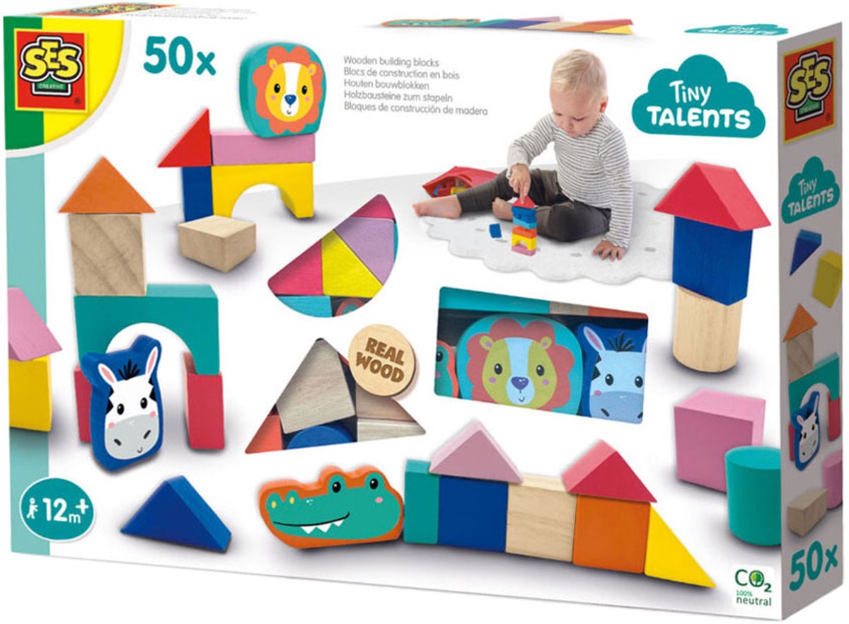SES Tiny Talents Holzbausteine