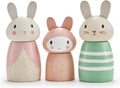 Tender leaf toys speelfiguren bunny tales junior hout 3-delig
