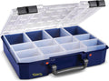 Raaco assortimentsdoos - carrylite 80 - met 12 inzetbakjes - 278 x 337 x 79 mm - 144551