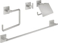 Grohe start cube accessoireset 4-in-1 - supersteel (rvs look) 41115dc0