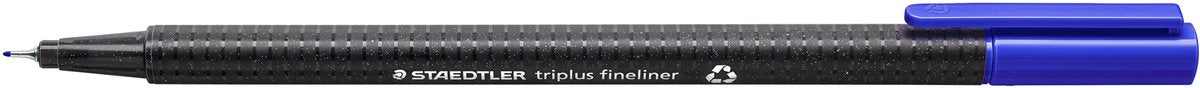 Staedtler fineliner triplus 334 0.3mm blauw | 10 stuks