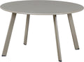 Woood fer bijzettafel tuin - metaal - zand - 40x70x70