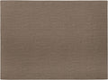 Mesapiu placemat canvaslook - rechthoek - 33 x 45 cm - dark taupe - set van 4