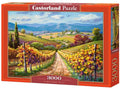 Castorland vineyard hill – puzzel – 3.000 stukjes – satijnen afwerking – perfecte pasvorm – europese kwaliteit
