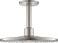 Grohe rainshower hoofddouche+arm rond supersteel