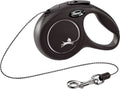 Flexi rollijn classic cord zwart