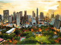Trefl 3000 - sunset in bangkok