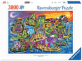 Ravensburger schatten van de wereld legpuzzel - 3000 stukjes