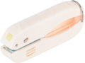 Vaessen creative pons - ponstang vierkant - 6,4 x 6,4 mm - ivoor - ergonomische grip