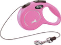 Flexi new classic cord - rollijn katten - new classic cat koord xs roze