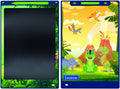 Lexibook dinosaurs 11 meerkleurige leer- en teken-e-ink-tablet met sjablonen