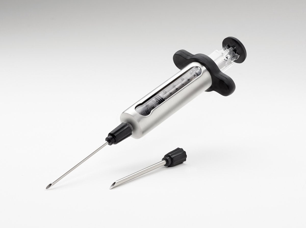 Napoleon grills rvs marinade injectiespuit met 2 naalden