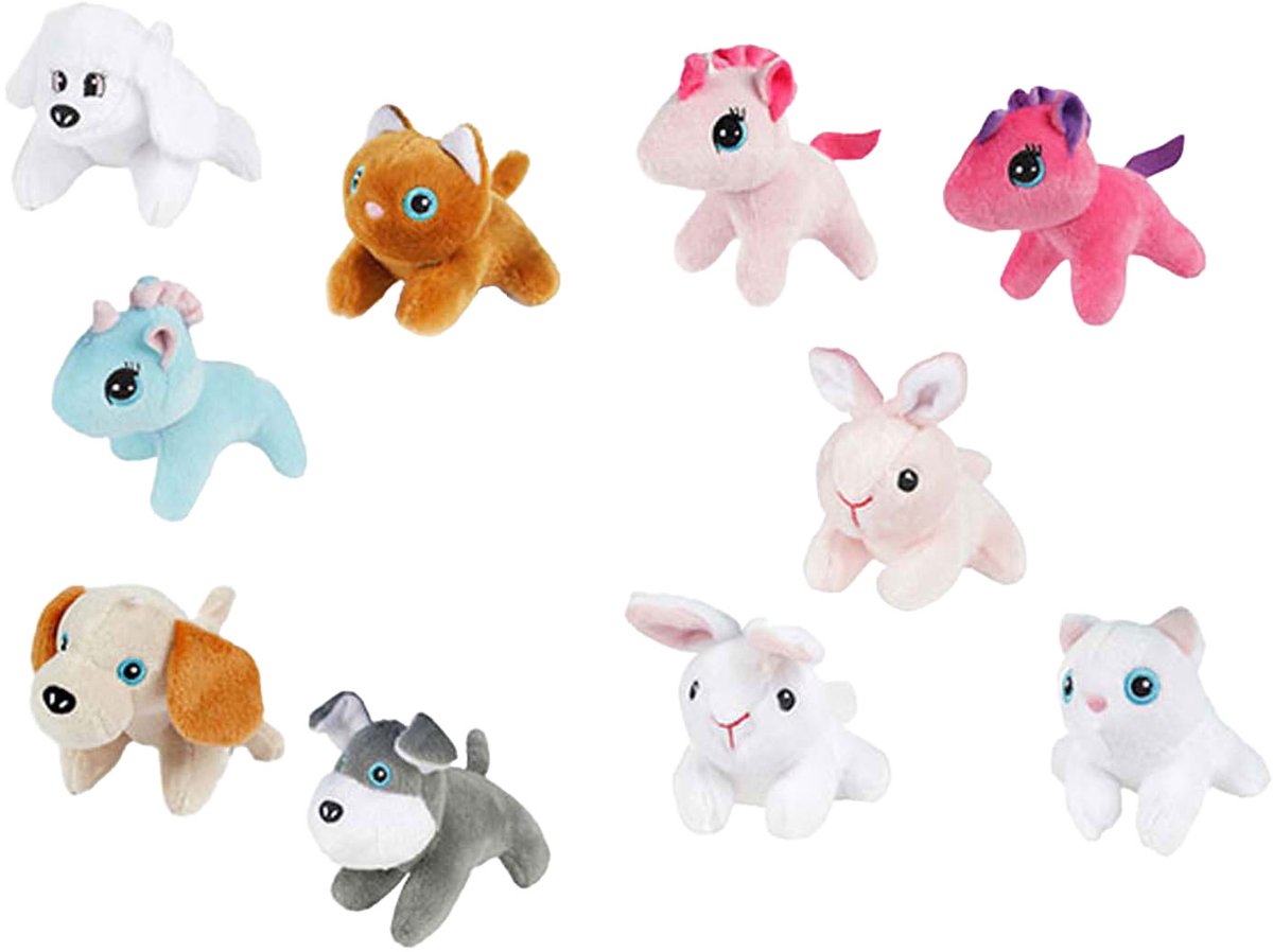 Toi-Toys Plüschtier in Tragetasche, 10 cm