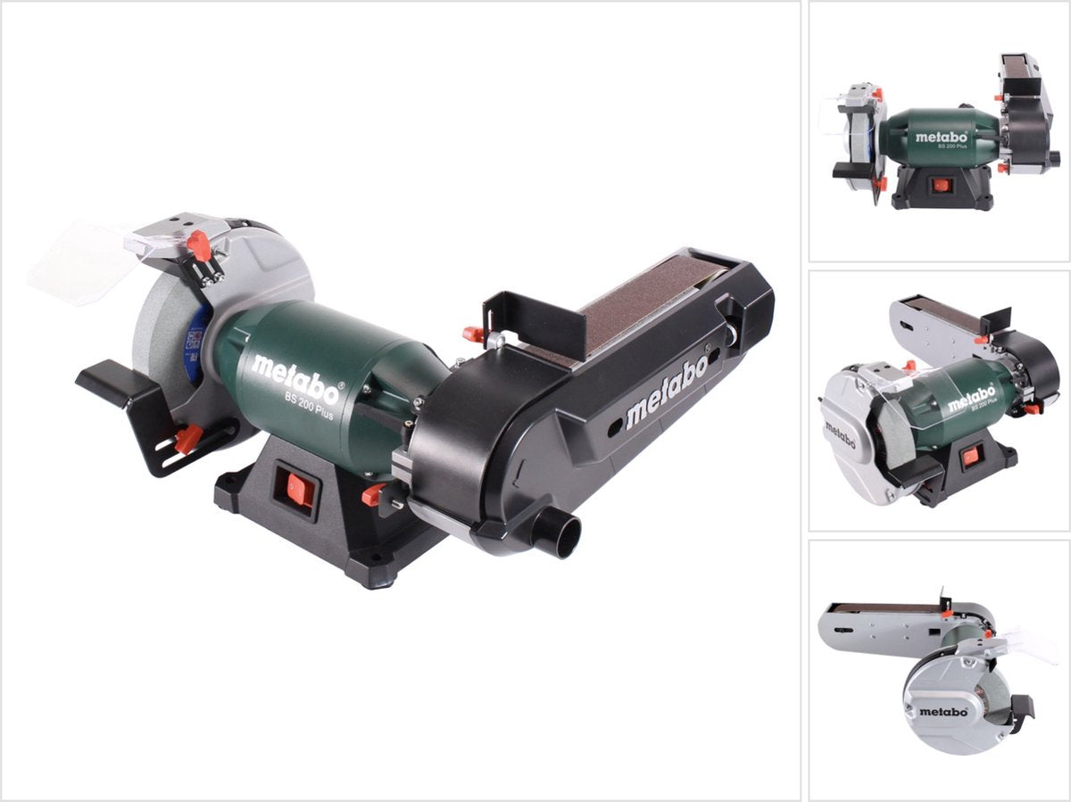 Metabo bs 200 plus combibandschuurmachine 600 w 2,7 nm ( 604220000 )