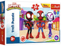 Trefl spidey legpuzzel 30 stukjes marvel spider-man kinderpuzzel.