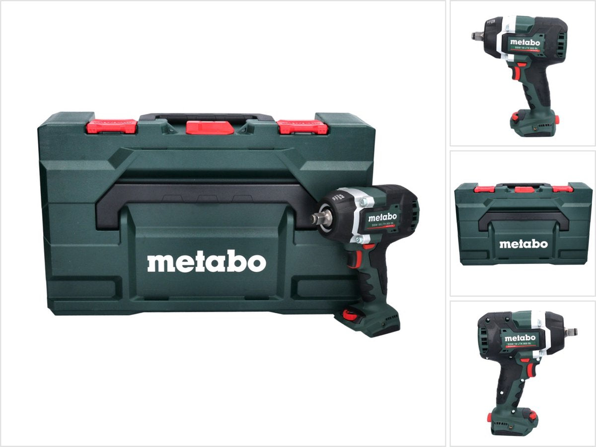 Metabo ssw 18 ltx 800 bl accu-slagmoersleutel | x 145l zonder accu's en lader - 602403840
