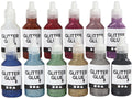 Creativ company glitterlijm diverse kleuren, 12x25ml