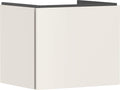 Hansgrohe xilesa e - badmeubel - 580 470mm maat - 1 lade - voor wastafel - sand matt beige