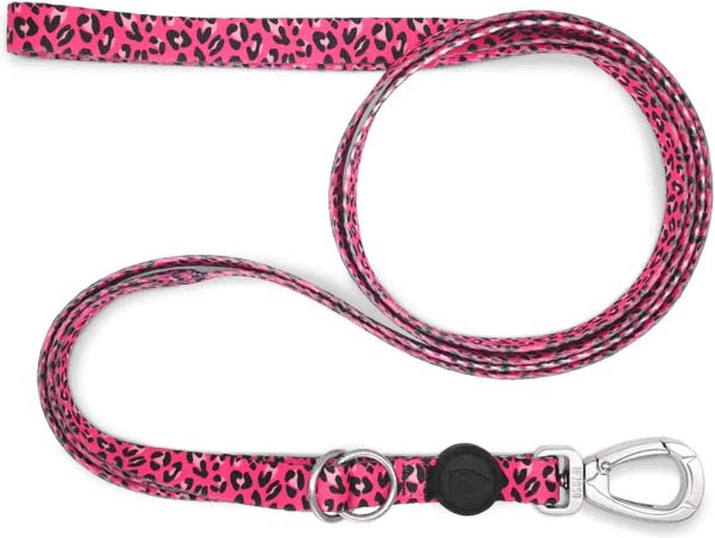 Morso Hundeleine verstellbar recycelt Bubble Leo Pink