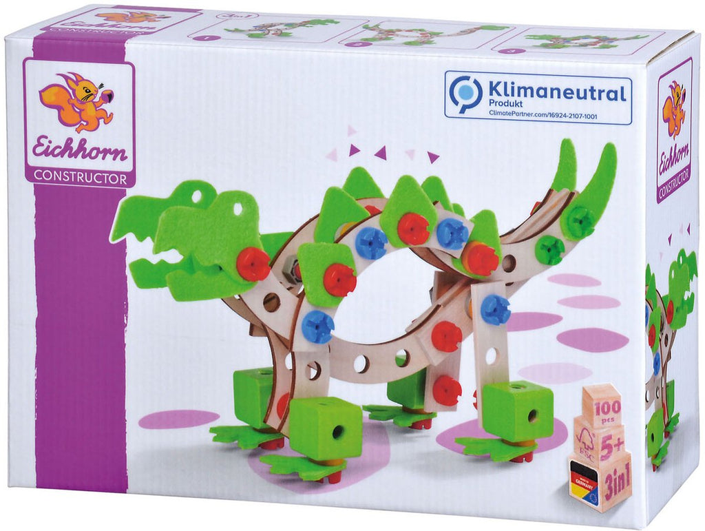 Eichhorn Constructor Dinosaurier, 100 Stück