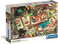Clementoni Puzzle Schmetterlingssammler, 500 Teile.