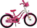 Volare lovely kinderfiets - meisjes - 18 inch - roze wit