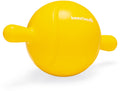 Beeztees apportino bal - hondenspeelgoed - geel - 21,5x12x12 cm