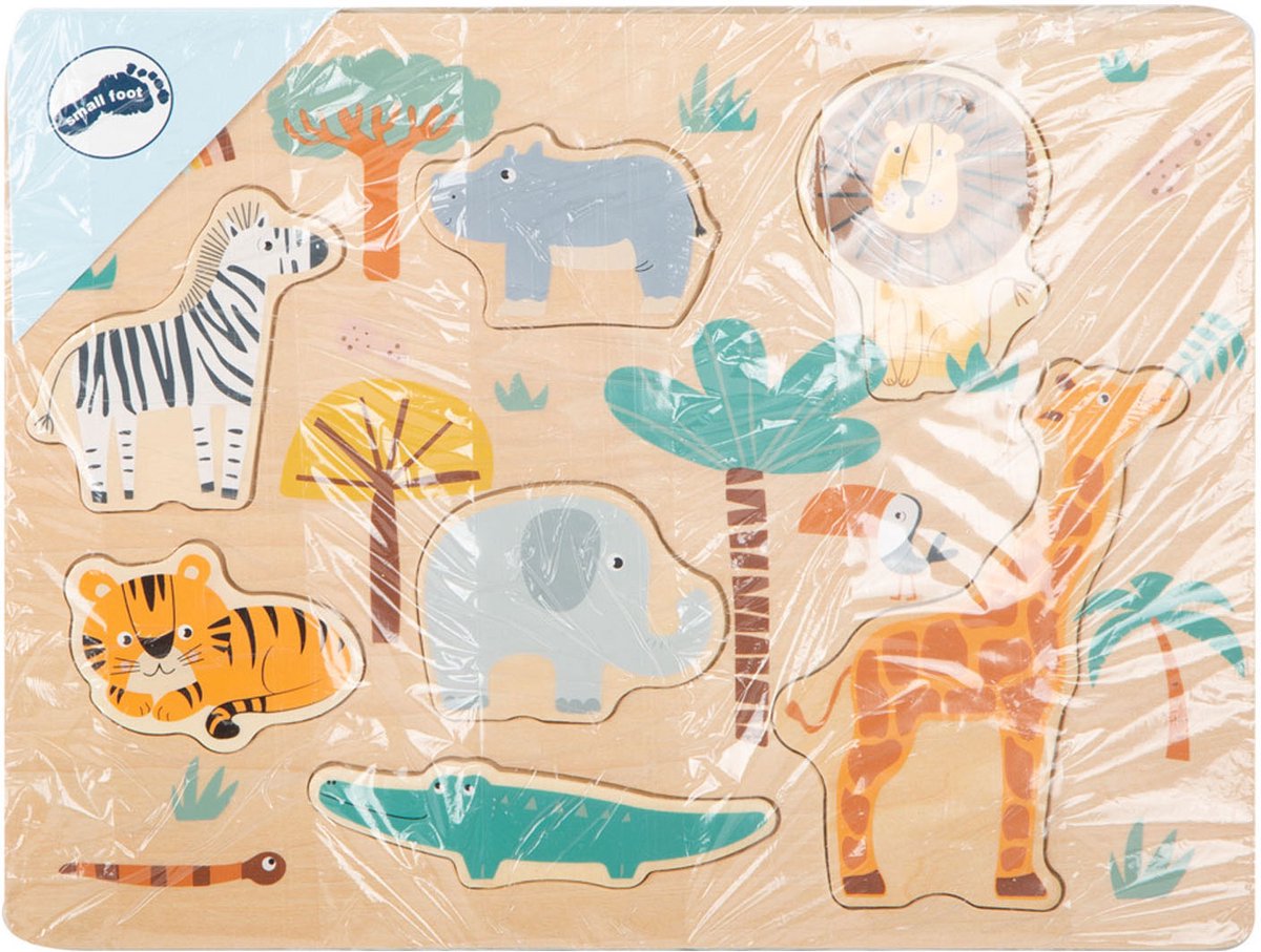 Small Foot – Holzpuzzle-Safari