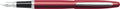 Sheaffer vulpen - vfm e9403 - m - excessive red nickel plated - sf-e0940353