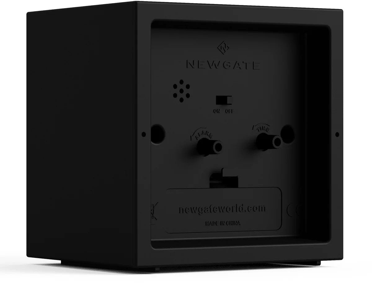 Newgate equinox - staande klok - zwart