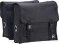 Willex - dubbele tas - xxl - waterafstotend - universele bevestiging - 46 liter - zwart