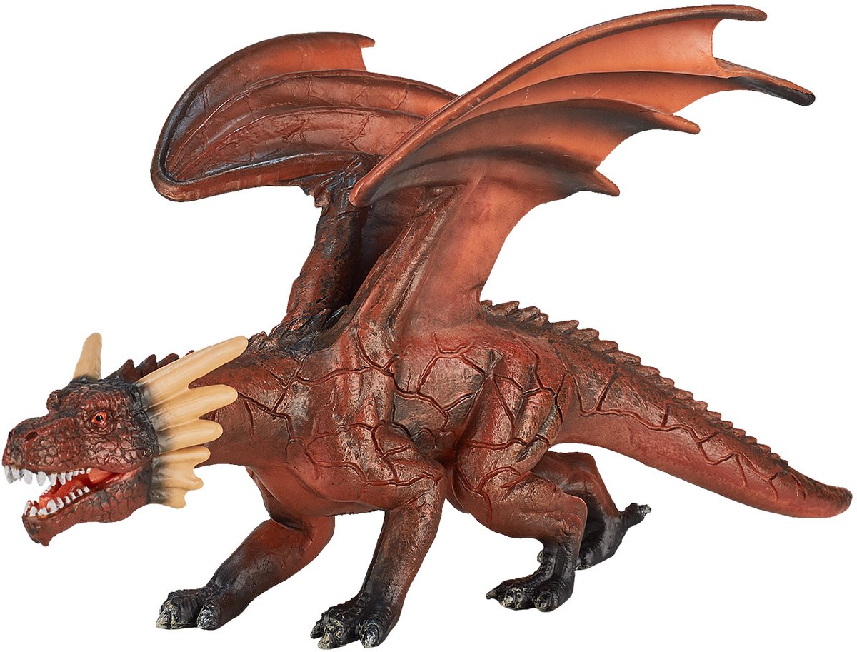 Mojo Fantasy-Feuerdrache mit beweglichem Kiefer - 387253
