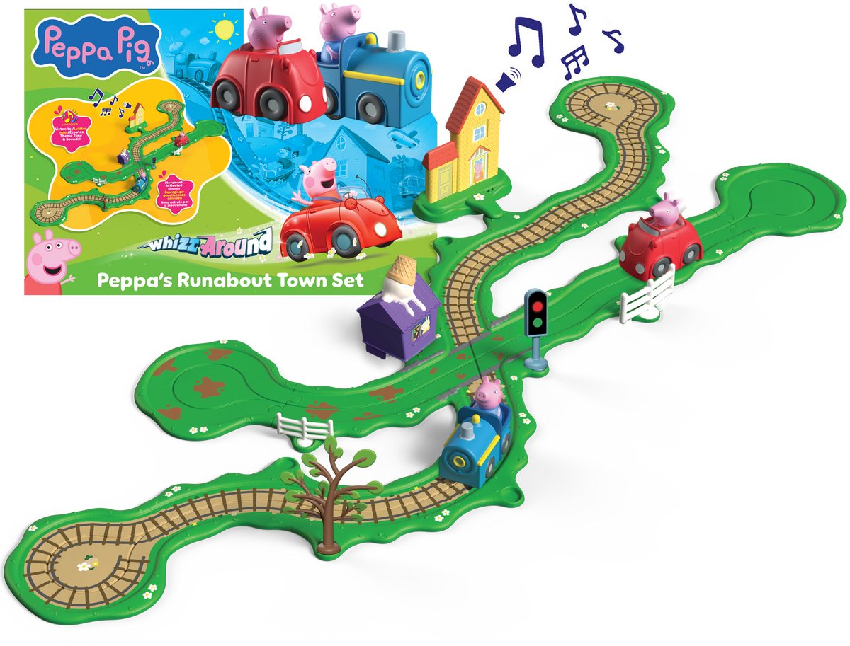 Spectron Peppa Pig Whizz Around - Peppas Stadtrundfahrt-Spielset
