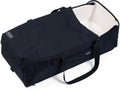 Voksi carry me - babynest - draagbaar babynestje - reiswieg - baby nestje - draagmand - black cream