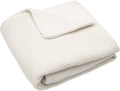 Jollein deken wieg 75x100cm basic knit ivory coral fleece