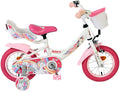Volare Unicorn Kinderfahrrad – Mädchen – 12 Zoll – Weiß