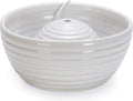 Beeztees jaap - drinkfontein kat - keramiek - wit - 21x21x9 cm - 1,5 liter