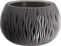 Prosperplast bloemschaal plantschaal sandy bowl 29cm antraciet