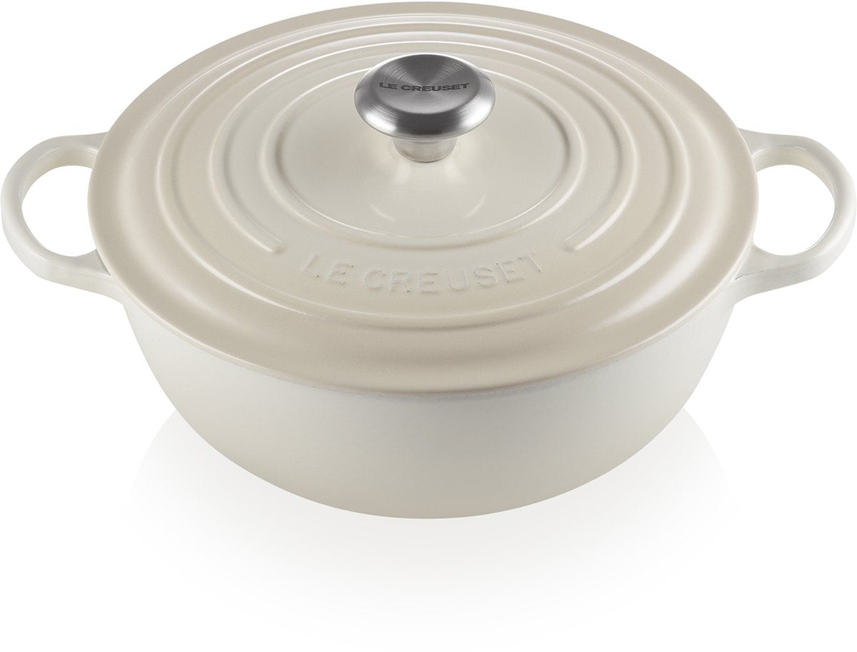 Le creuset marmite braadpan merinque 26 cm