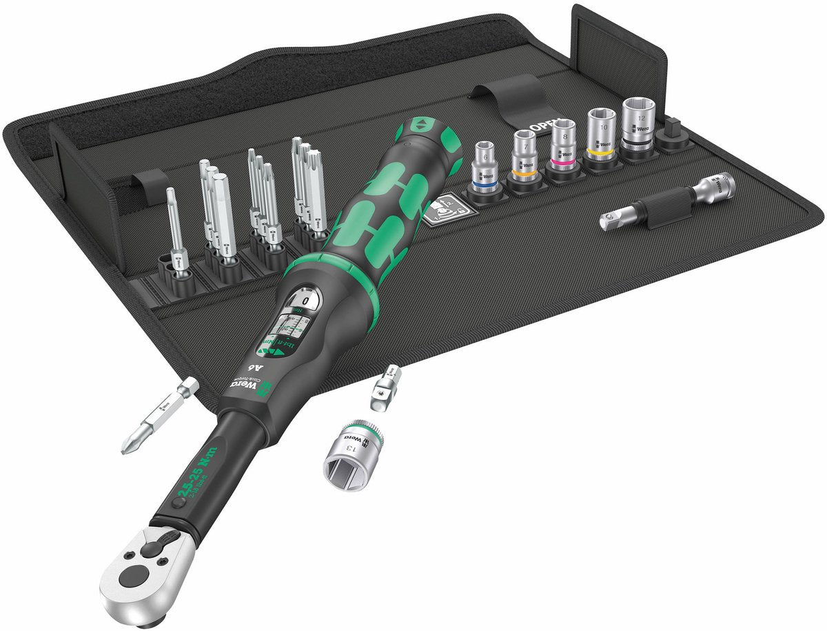 WAA Gerader Drehmomentschlüssel Set-Click-Torque 20-teilig