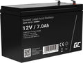 Green cell 12v 7ah (6.3mm) 7000mah vrla agm accu