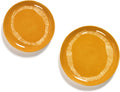 Serax - ottolenghi feast - bord s - geel wit - 19 ø - 2 stuks