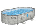 Bestway - power - steel - zwembadset - 488x305x107 - cm