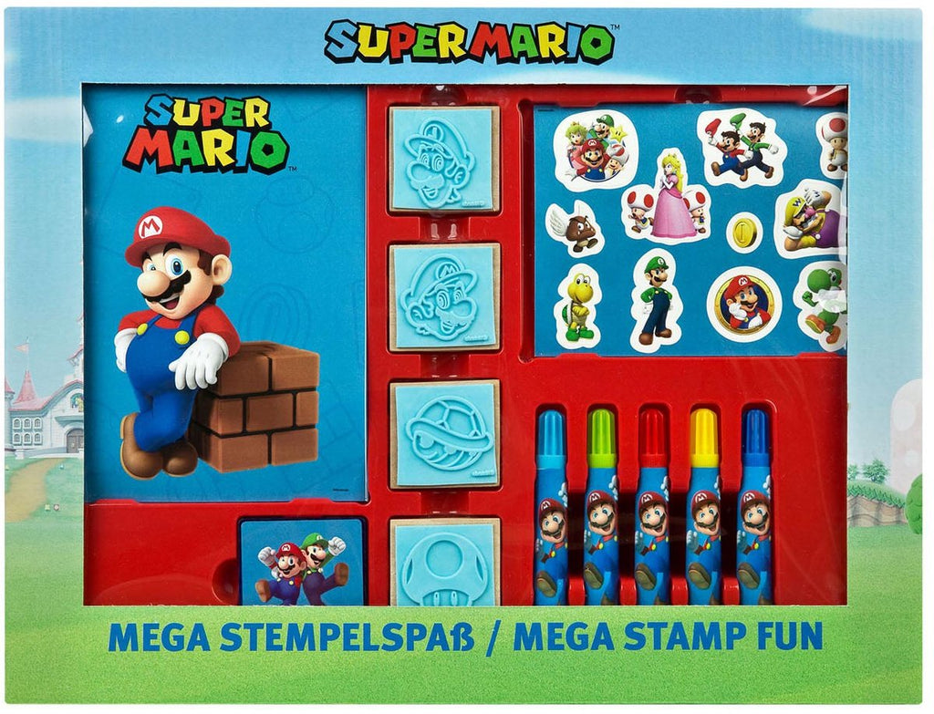 Under cover super mario mega stempelset